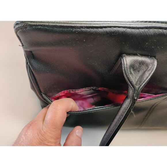 MARY KAY TRAVEL TOTE LARGE BLACK PURSE STARTER KIT CONSULTANT BAG/CASE - Picture 5 of 12